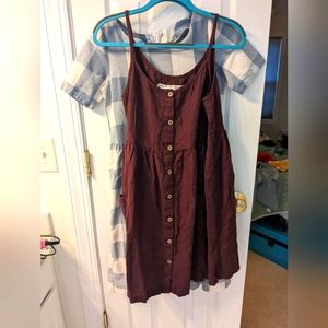 NPL Sarah dress customized s/m. Has waist ties on the back. Waist raised 2"